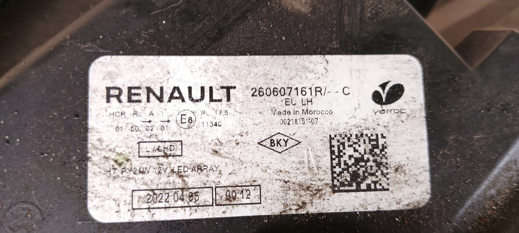 Frontscheinwerfer Dacia Sandero III Jogger 260607161R LED Links Headlight SCH8834490909qj