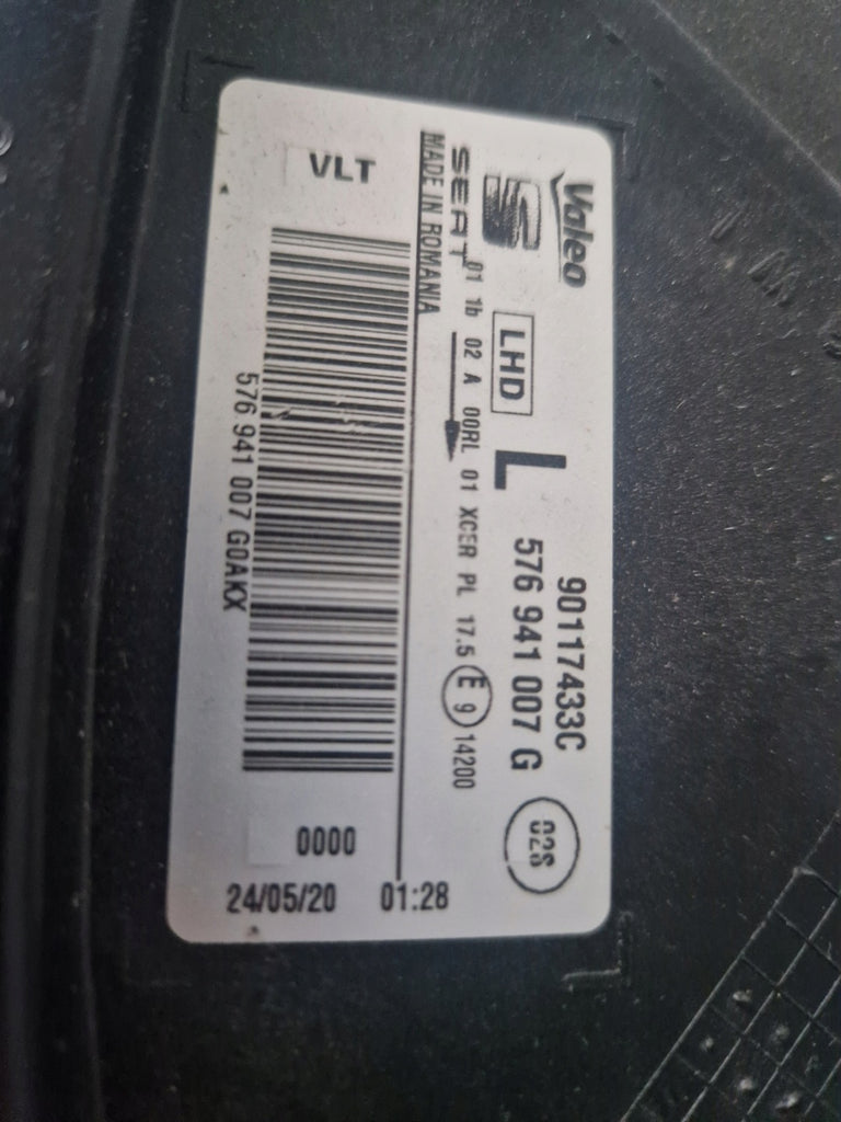 Frontscheinwerfer Seat Ateca 576941007G LED Ein Stück (Rechts oder Links)