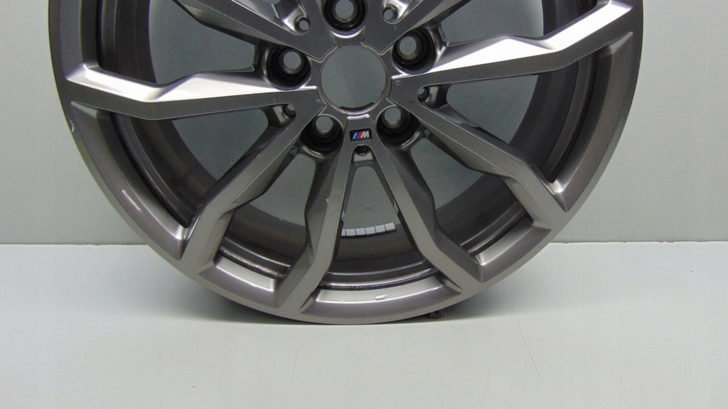1x Alufelge 18 Zoll 6.5" 5x112 41ET Glanz Grau 6877550 BMW F39 X1 F48 Rim Wheel FEL5299232837pz