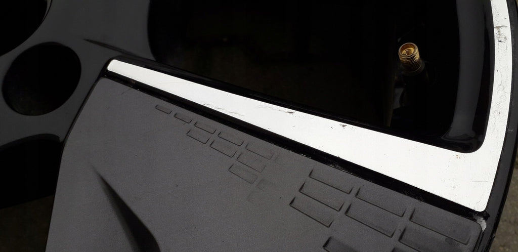 1x Alufelge 17 Zoll 7.0" 4x108 32ET Glanz Schwarz 93484567 Opel Corsa F