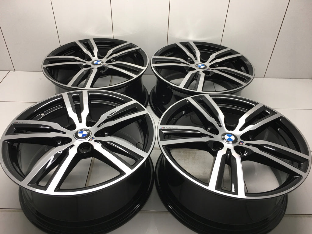 4x Alufelge 18 Zoll 8.0" 5x112 57ET Glanz 7848602 BMW X2 F39 X1 F48 Rim Wheel FEL3788405164jp
