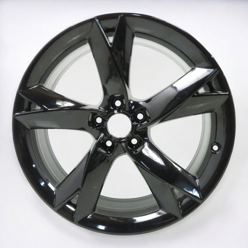 1x Alufelge 19 Zoll 8.5" 5x112 32ET Schwarz 8T0601025 Audi A5 Rim Wheel