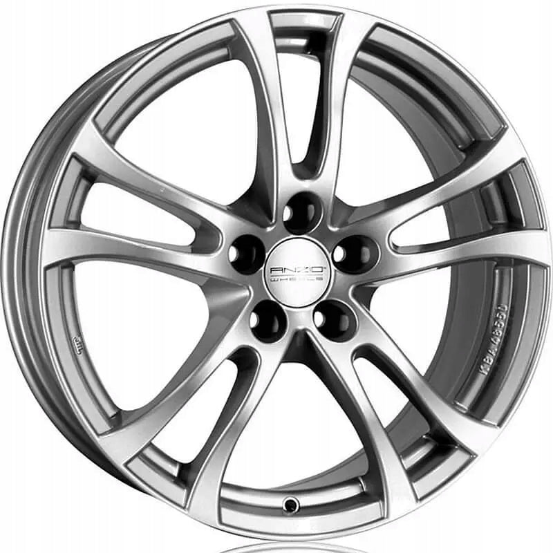 4x Alufelge 16 Zoll 6.5" 5x114.3 38ET Glanz Silber TU65638B81 Rim Wheel FEL8496384612qc