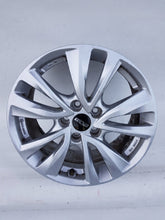 Laden Sie das Bild in den Galerie-Viewer, 1x Alufelge 17 Zoll 7.5&quot; 5x108 55ET Glanz Schwarz KBA50552 Opel Xc70 Xc60