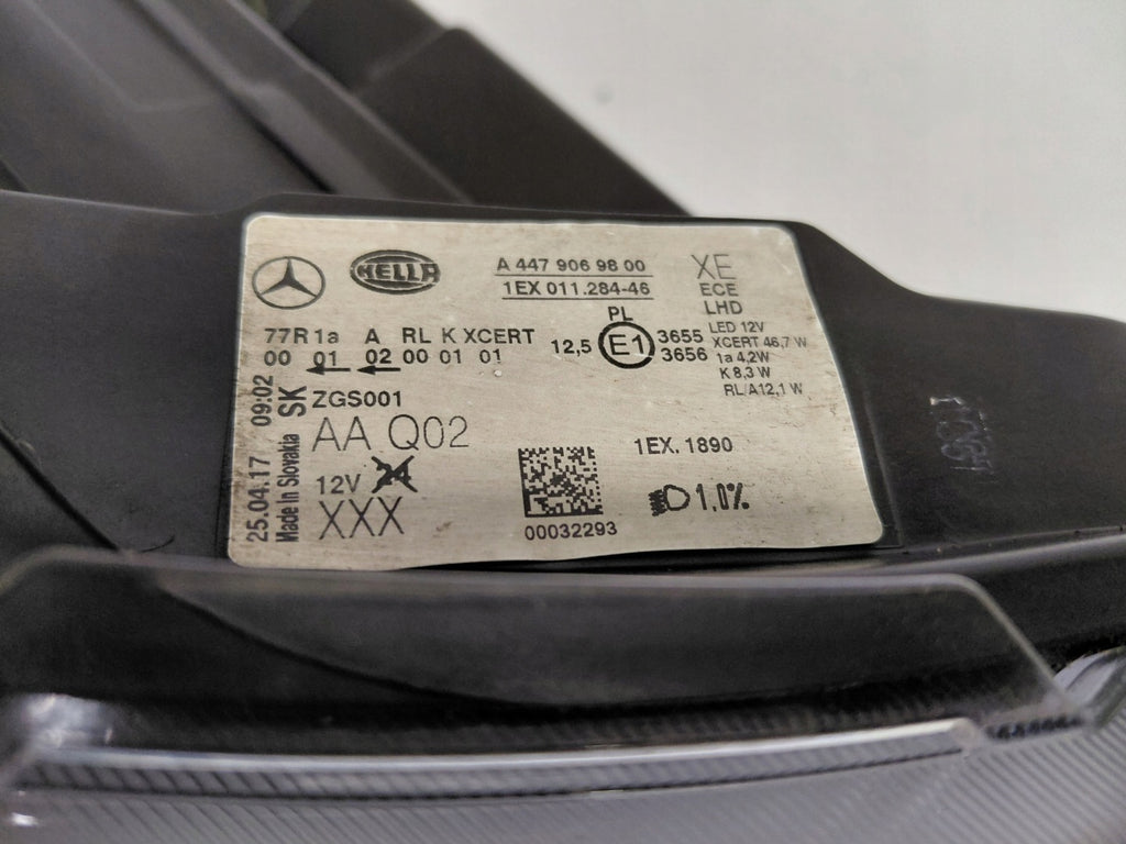 Frontscheinwerfer Mercedes-Benz W447 A4479069800 Full LED Rechts Headlight SCH7470612558bg