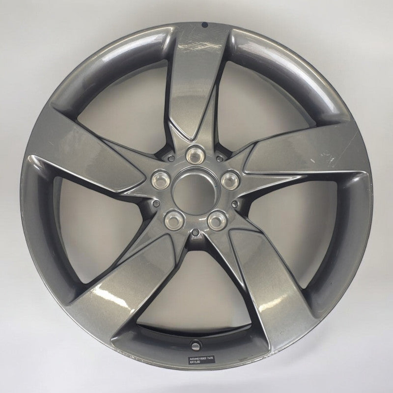 1x Alufelge 19 Zoll 7.5" 5x112 47ET Glanz Grau A2044018902 Mercedes-Benz X204