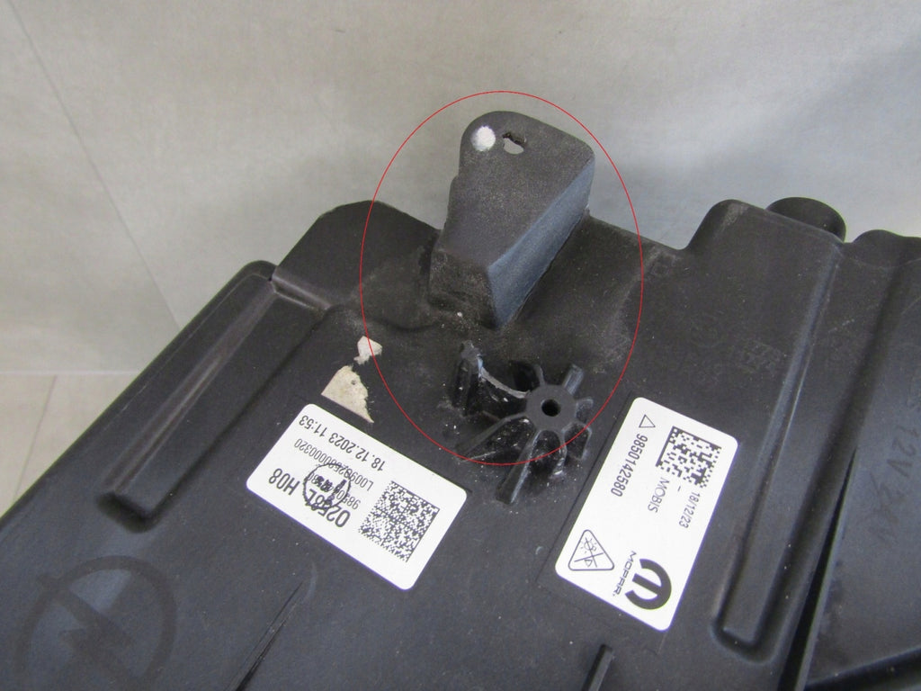 Frontscheinwerfer Opel Frontera 9850142580 LED Links Scheinwerfer Headlight SCH6465047412gj