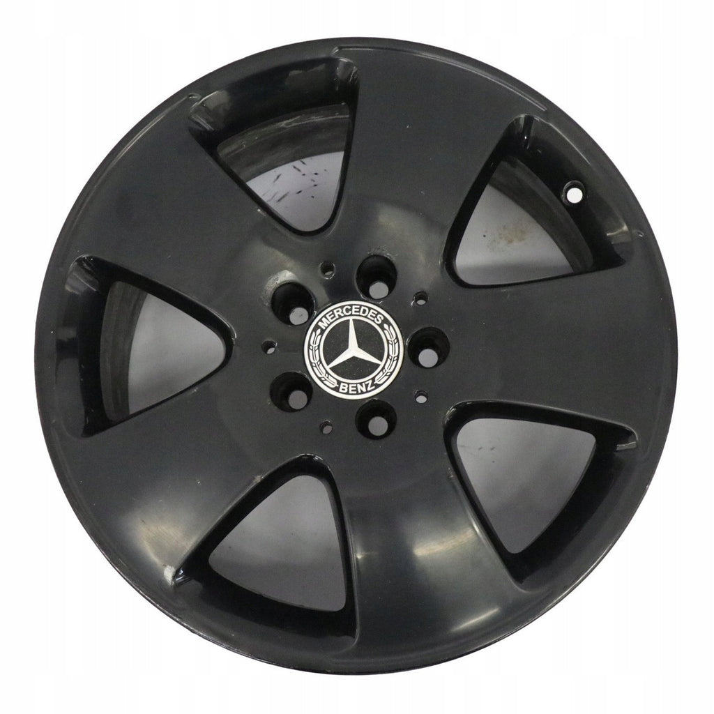 1x Alufelge 17 Zoll 8.0" 5x112 43ET Glanz Schwarz A2214010302 Mercedes-Benz W221 FEL1382310048wg