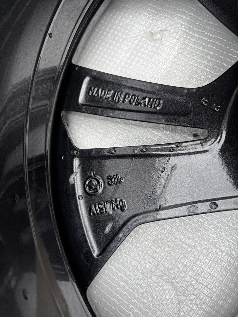 1x Alufelge 19 Zoll 7.5" 5x112 48ET Glanz Graphit 5E3601025S Mg Octavia Iv FEL7637610657ft