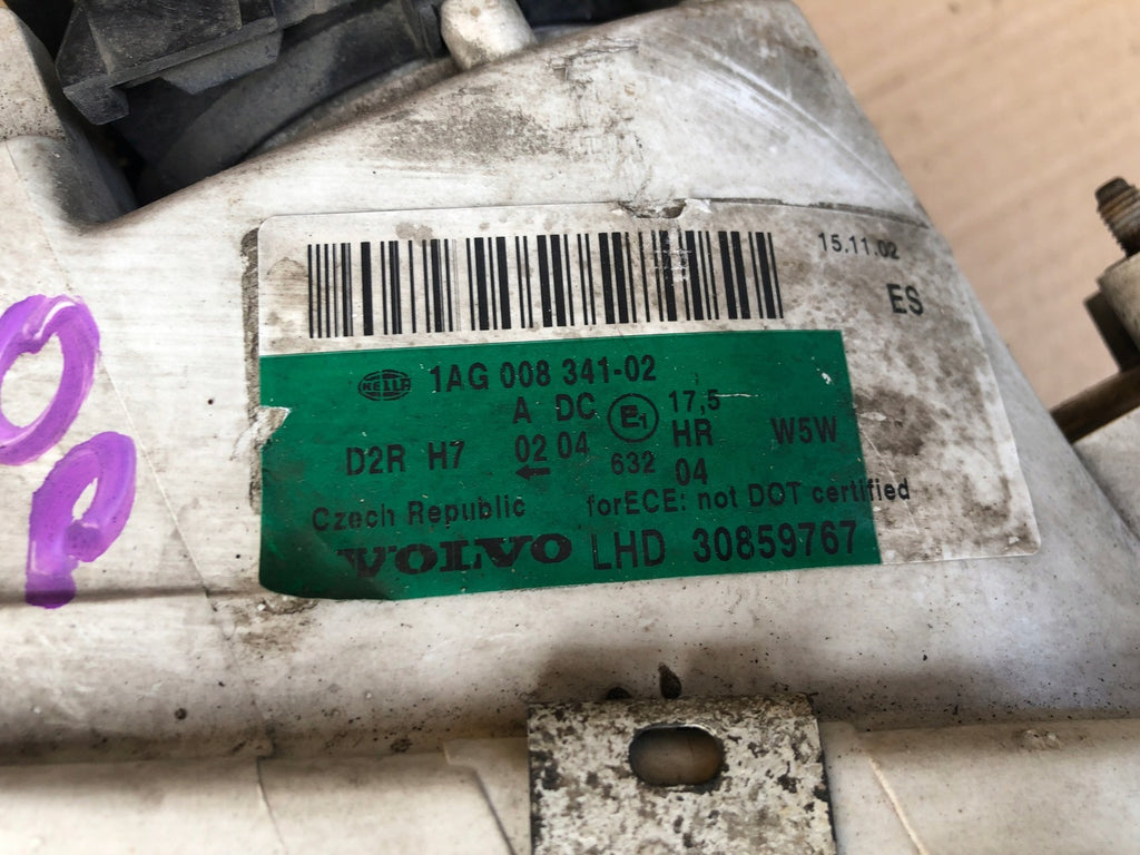 Frontscheinwerfer Volvo V40 30859767 Xenon Rechts Scheinwerfer Headlight SCH4741210343uj