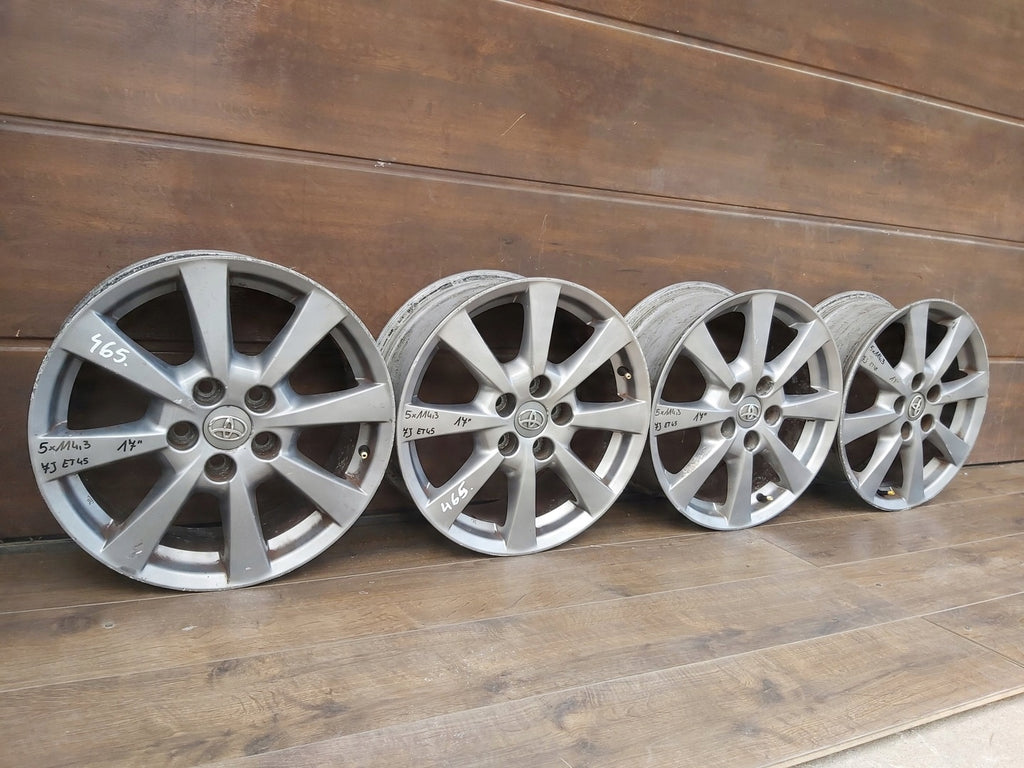 1x Alufelge 17 Zoll 7.0" 5x114.3 Toyota Corolla Verso Avensis Rim Wheel
