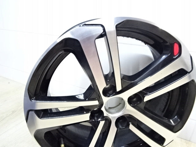 1x Alufelge 16 Zoll 6.0" 4x108 23ET Glanz Graphit Peugeot Rim Wheel FEL2625219768ph