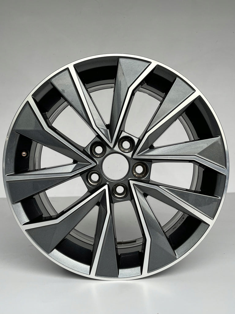1x Alufelge 16 Zoll 7.0" 5x100 6V0601025F Skoda Rim Wheel