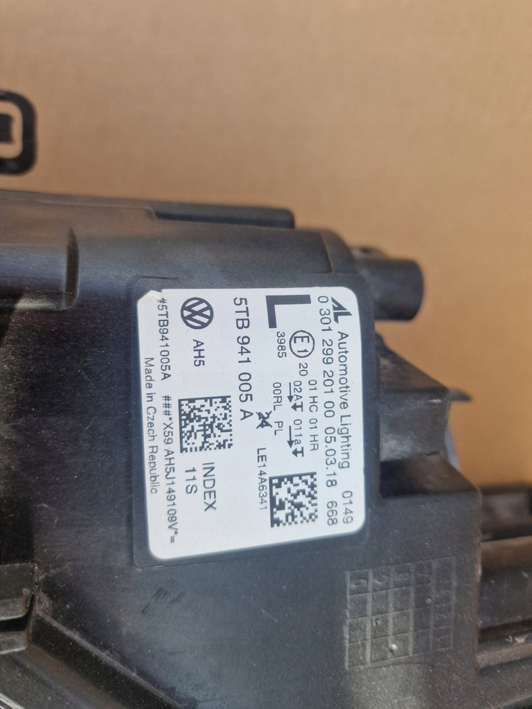 Frontscheinwerfer VW Touran 5TB941005A Links Scheinwerfer Headlight SCH4587866350gi