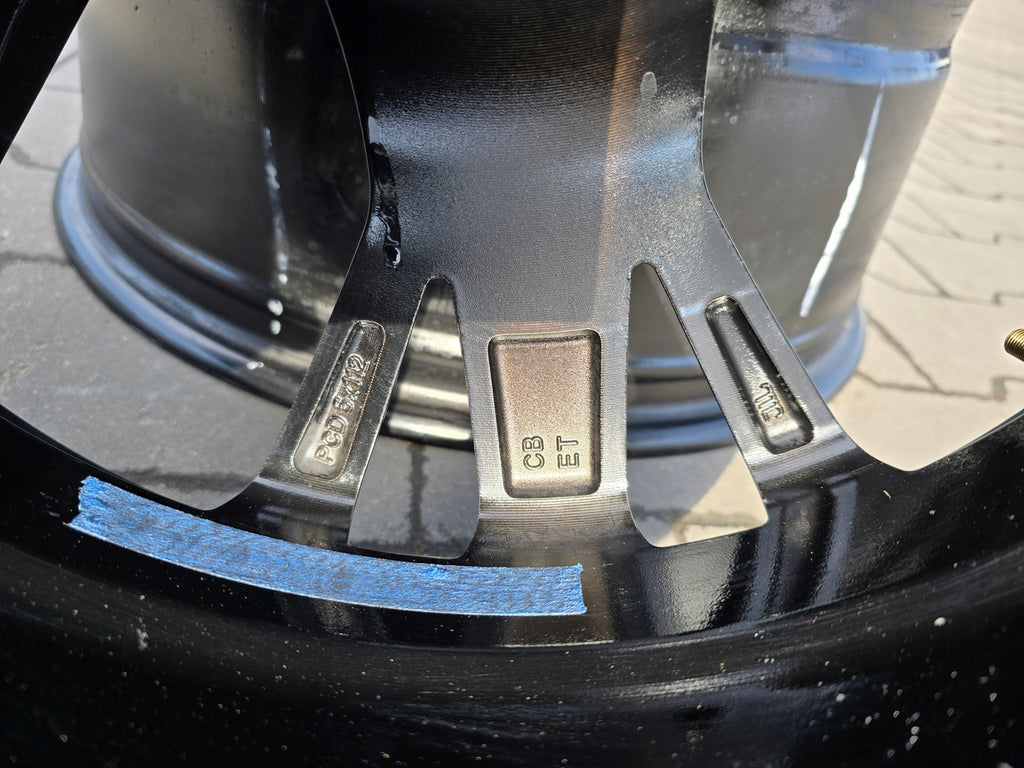 1x Alufelge 19 Zoll 8.5" 5x112 25ET Rim Wheel