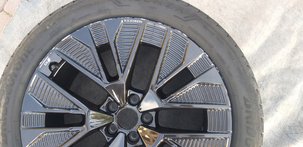 1x Alufelge 21 Zoll 9.5" 5x112 36ET Glanz Graphit 4KE601025E Audi E Tron Etron FEL8044368827bd
