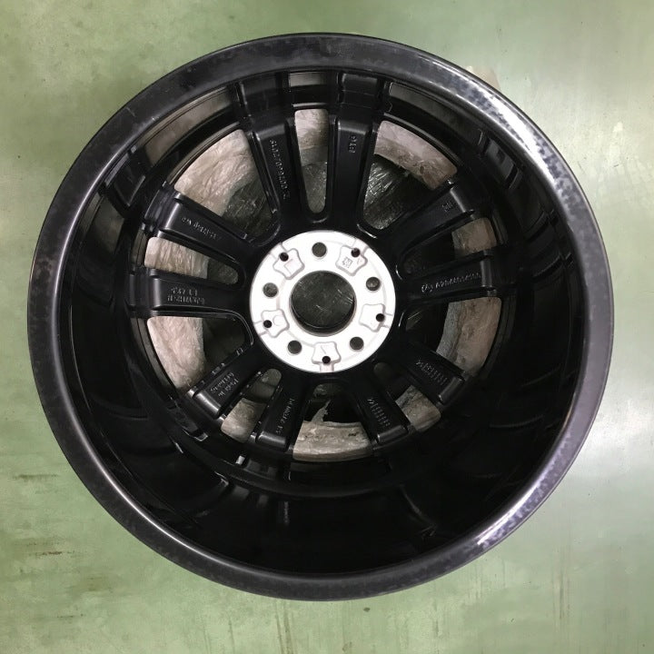 1x Alufelge 17 Zoll 8.0" 5x112 49 5ET Glanz Schwarz A2064016100 Mercedes-Benz FEL2252822712kr