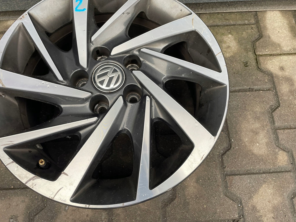 1x Alufelge 15 Zoll 6.0" 5x100 6C0601025N VW Polo Rim Wheel FEL3719813284lz