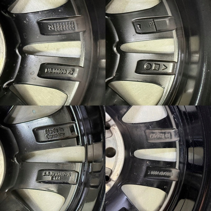 1x Alufelge 17 Zoll 6.5" 5x112 44ET Glanz Schwarz A1774012900 Mercedes-Benz FEL8692270524ta