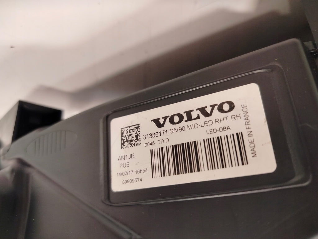 Frontscheinwerfer Volvo S90 V90 31386171 LED Rechts Scheinwerfer Headlight SCH3554661742he