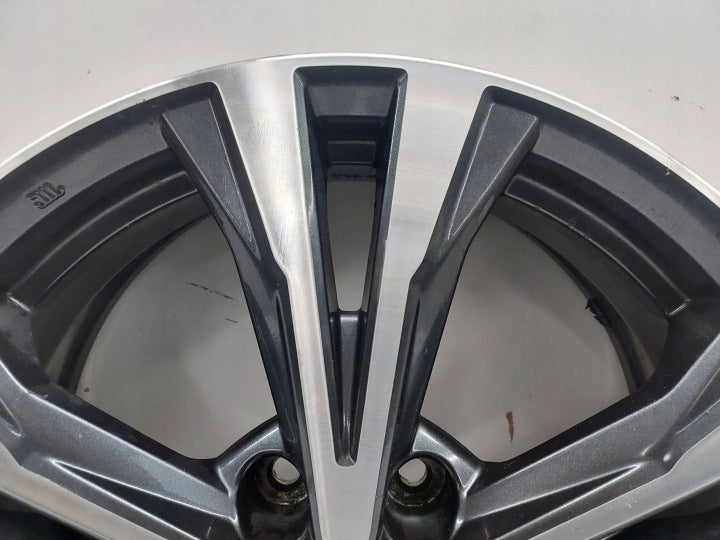 1x Alufelge 18 Zoll 7.0" 5x114.3 40ET Glanz Silber HV03BMB94 Mg Qashqai FEL2642976666xh