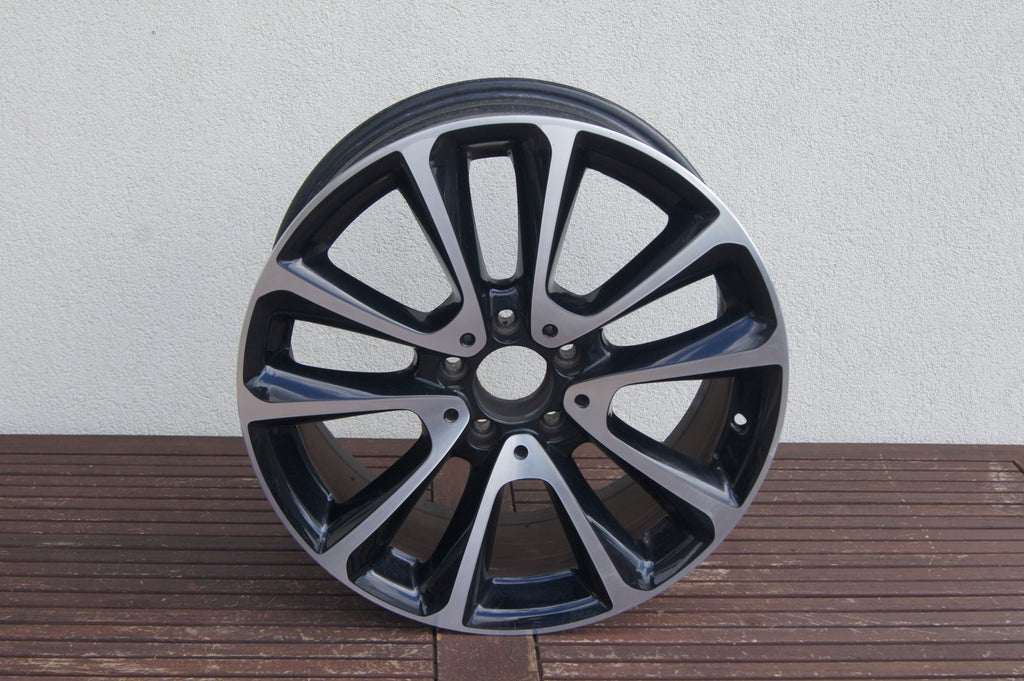 1x Alufelge 18 Zoll 8.0" 5x112 A2134011600 Mercedes-Benz Rim Wheel