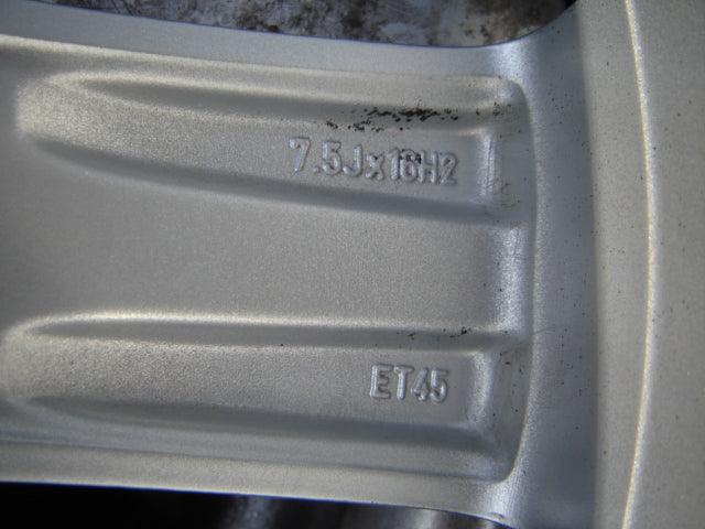 4x Alufelge 16 Zoll 7.5" 5x112 26ET Glanz Silber 8K0601025A Audi C7 A4 B8 FEL3565187005aw