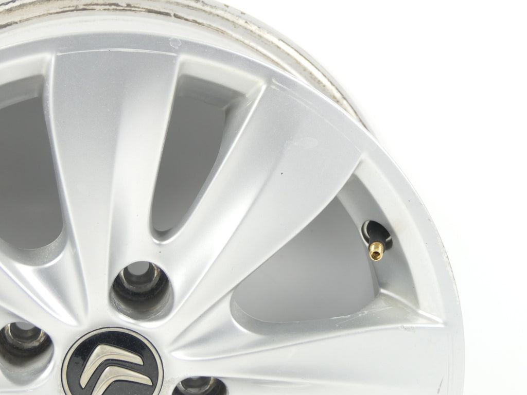 1x Alufelge 15 Zoll 6.0" 4x108 9685691980 Citroën C3 II Hatchback Rim Wheel FEL5189335145xv
