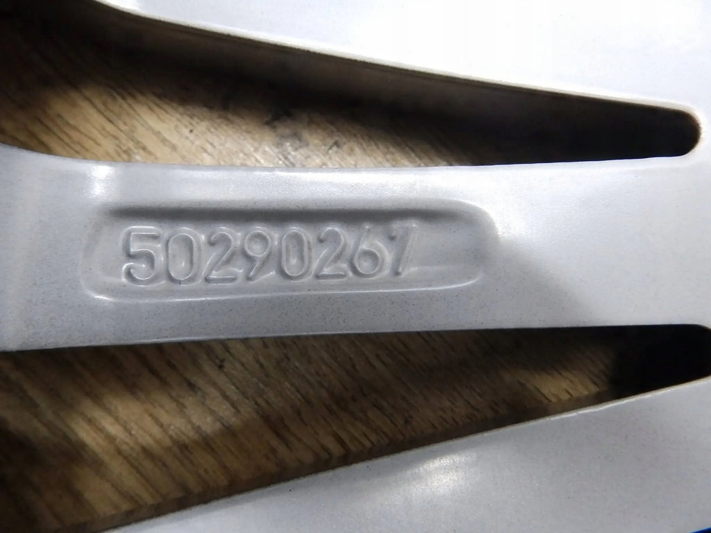 1x Alufelge 16 Zoll 6.0" 4x98 41ET Graphit 50290267 Fiat 500 Rim Wheel