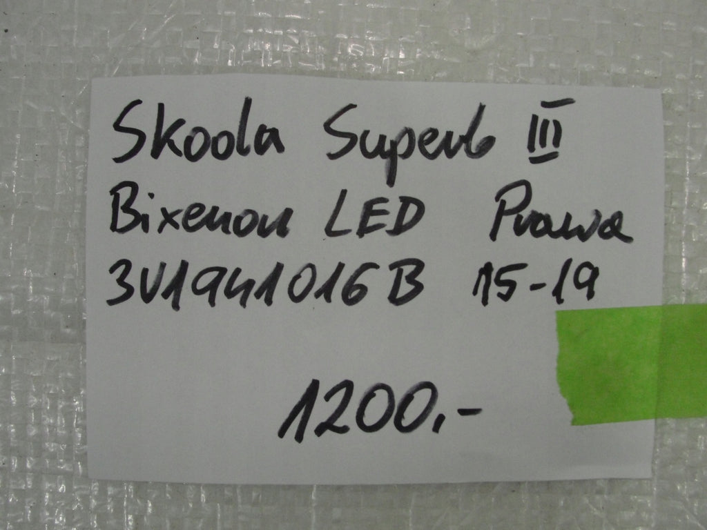 Frontscheinwerfer Skoda Superb III 3V1941016B Xenon Rechts Headlight
