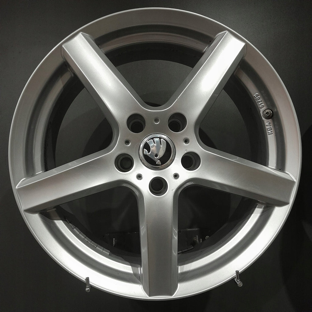 4x Alufelge 17 Zoll 7.0" 5x112 43ET KBA51285 Skoda Superb Iii Rim Wheel FEL7882445118mw