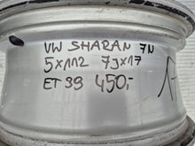 Load image into Gallery viewer, 1x Alufelge 17 Zoll 7.0" 5x112 39ET 7N0601025C VW Sharan Rim Wheel FEL3451484323so