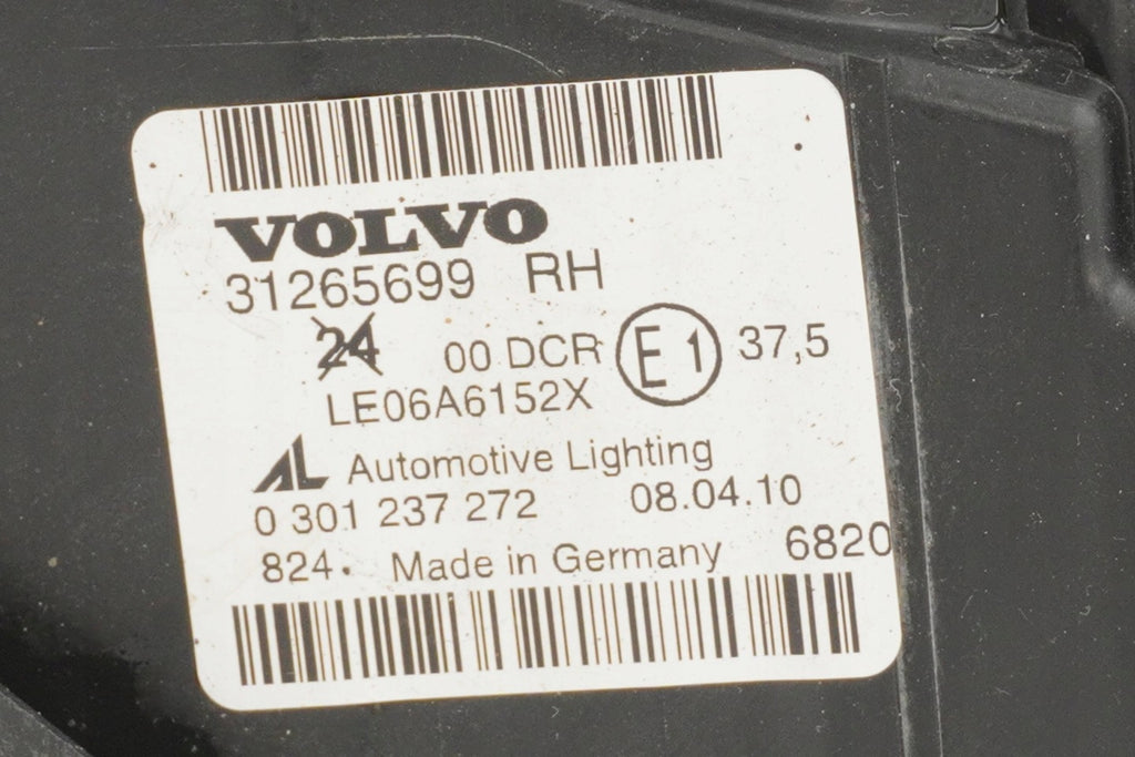 Frontscheinwerfer Volvo S40 II 31265699 Rechts Scheinwerfer Headlight SCH8126293122qv