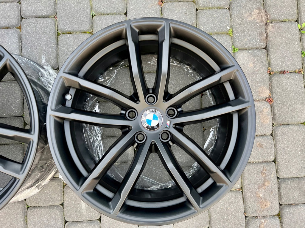 4x Alufelge 18 Zoll 8.0" 5x112 30ET Glanz Graphit 7855081 BMW G31 G30 Rim Wheel FEL8447685541vj