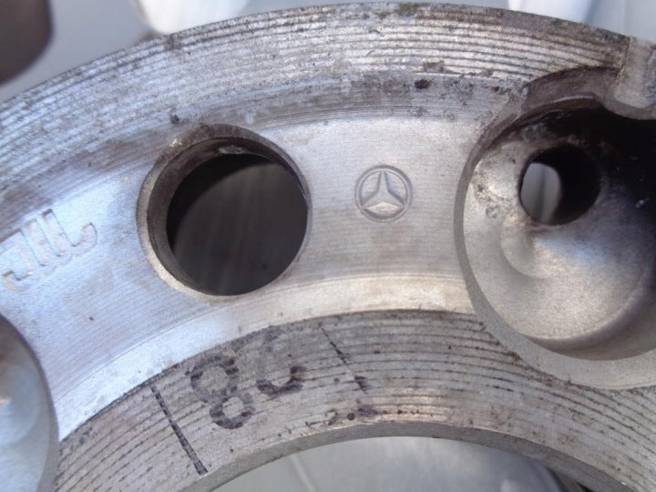 4x Alufelge 16 Zoll 6.5" 5x112 38ET Glanz Silber A2054010100 Mercedes-Benz W205 FEL3842139038cw