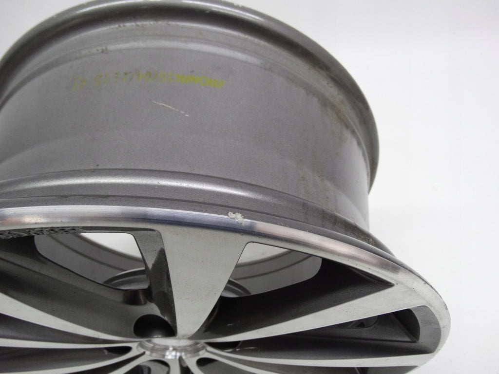 1x Alufelge 16 Zoll 7.0" 5x100 46ET Glanz Schwarz 6R0601025N VW Polo Rim Wheel FEL6489085088aq