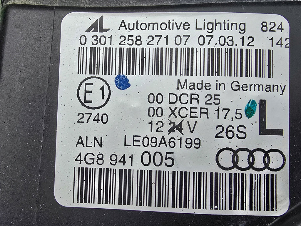 Frontscheinwerfer Audi A7 4G8941005 Bi-Xenon Links Scheinwerfer Headlight SCH4705131442tb
