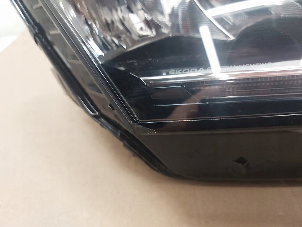 Frontscheinwerfer Skoda 5E3941016 Rechts Scheinwerfer Headlight