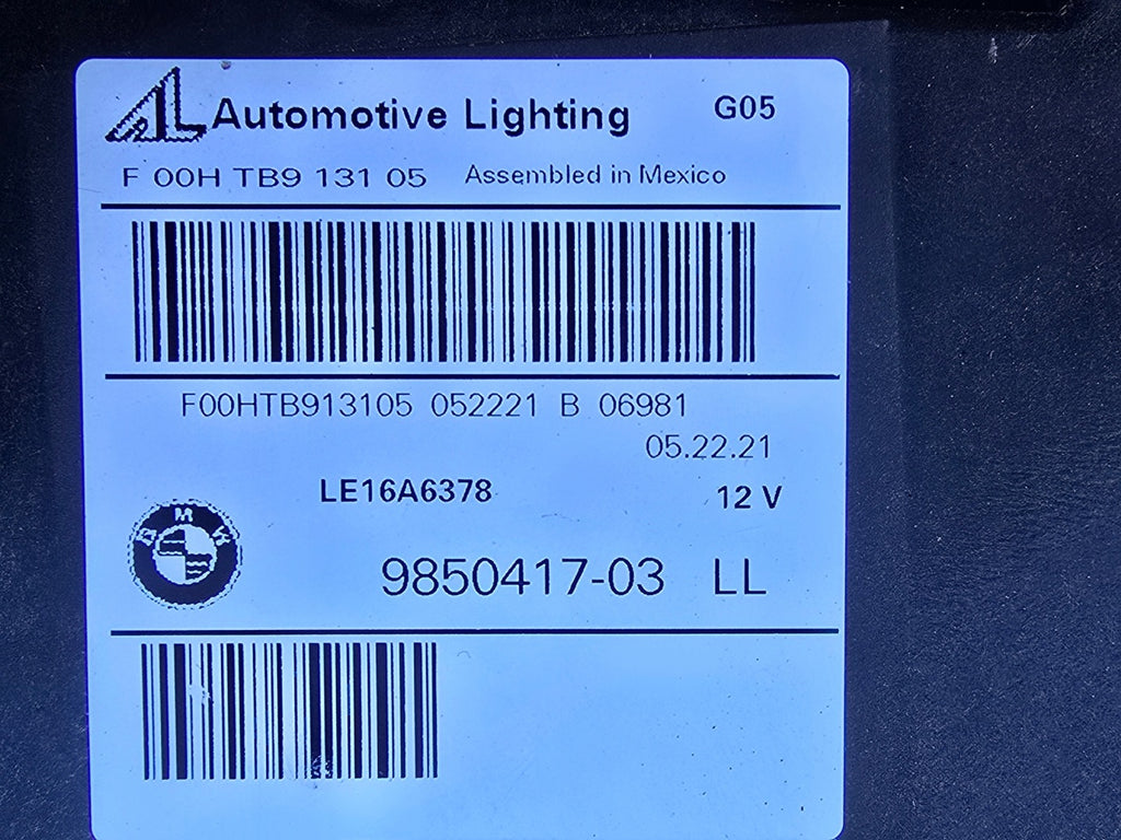 Frontscheinwerfer BMW X5 G05 G06 9850417-03 Links Scheinwerfer Headlight SCH9456443328ev