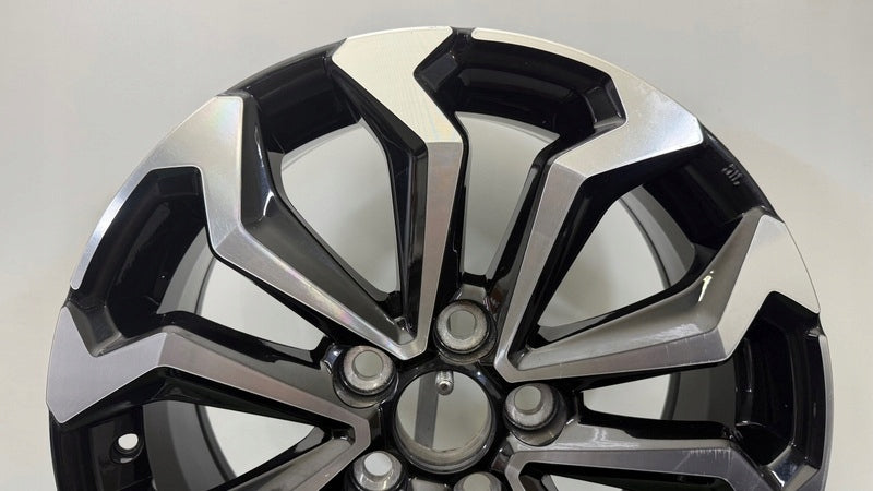 1x Alufelge 17 Zoll 7.0" 5x114.3 50ET Glanz Schwarz Toyota Rim Wheel FEL5428435419jp