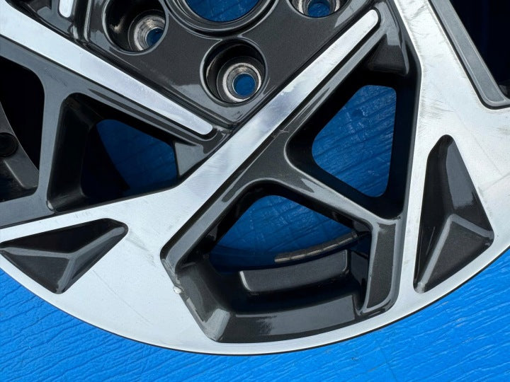 1x Alufelge 16 Zoll 6.5" 5x114.3 50ET Glanz Graphit 52910-G4AA0 Hyundai I30 Iii FEL1662894332ut