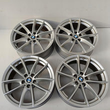 Laden Sie das Bild in den Galerie-Viewer, 4x Alufelge 18 Zoll 7.0" 5x112 22ET Glanz Silber 6880047 BMW X3 G01 G02 FEL5872594186mw