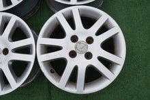 Laden Sie das Bild in den Galerie-Viewer, 4x Alufelge 15 Zoll 6.0" 4x100 45ET Silber Honda Civic VII I Rim Wheel FEL7467646825ta