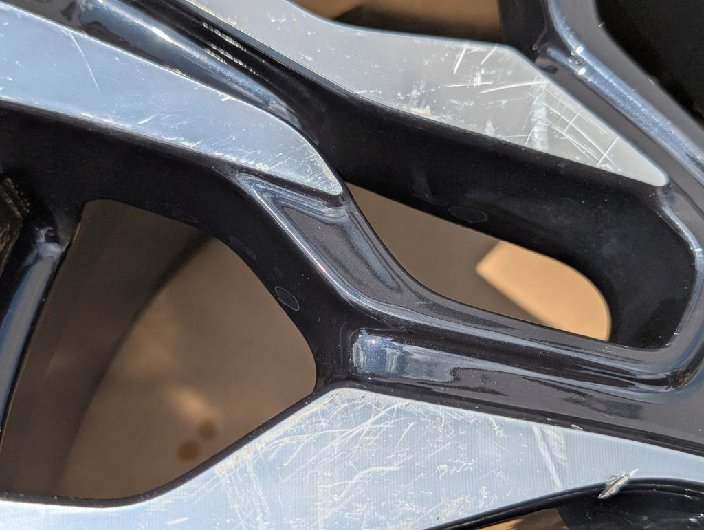 1x Alufelge 20 Zoll 7.5" 5x114.3 45ET Glanz Schwarz KR9P-V3-810 Mazda Cx60 Cx-60 FEL6644115680sa