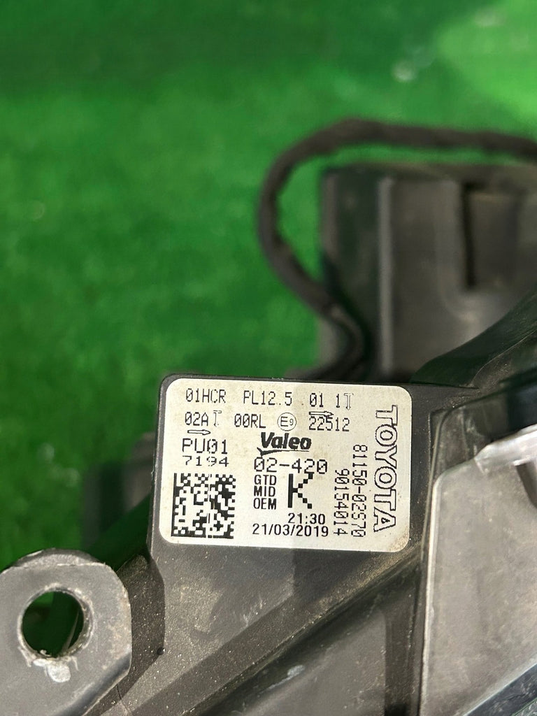 Frontscheinwerfer Toyota Corolla 81150-02S70 Full LED Links Headlight SCH7234125417uu