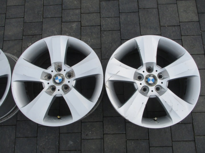 4x Alufelge 18 Zoll 8.0" 5x120 46ET Glanz Silber BMW 4 Rim Wheel FEL8148524245ff
