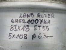 Load image into Gallery viewer, 4x Alufelge 18 Zoll 8.0" 5x108 55ET Glanz Silber 6H521007KA Land Rover I FEL9991573803mv