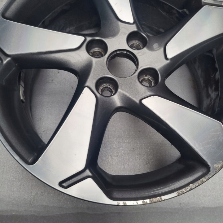 1x Alufelge 17 Zoll 7.0" 4x108 42 5ET Glanz Silber J1BC1007C1A Ford Fiesta FEL4775940798hd