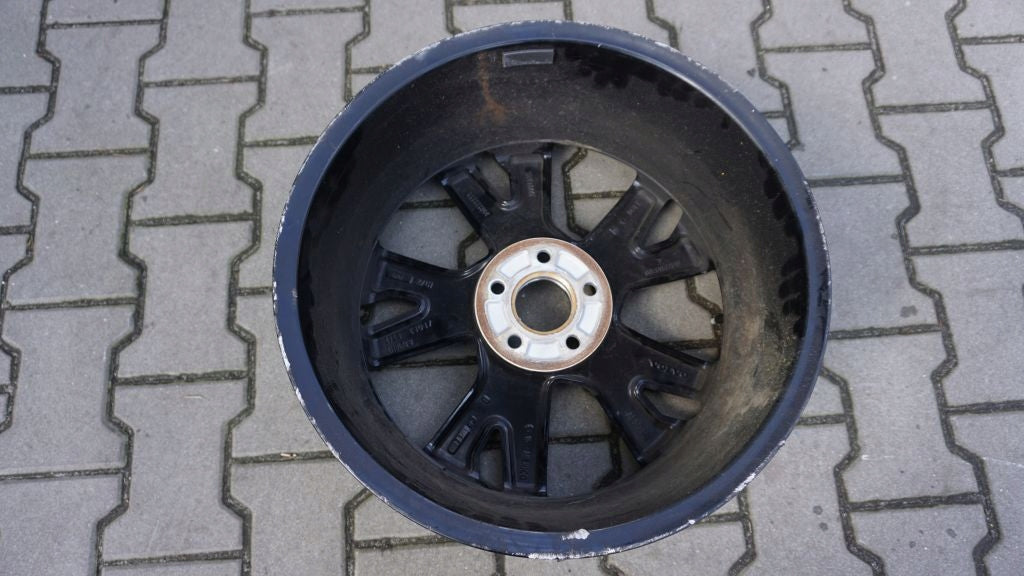 1x Alufelge 18 Zoll 8.0" 5x108 42ET Schwarz 32294235 Volvo Xc60 Rim Wheel