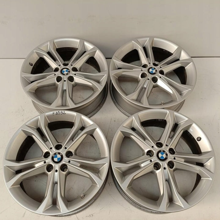 4x Alufelge 18 Zoll 7.0" 5x112 22ET Glanz Silber 6876918 BMW X3 G01 G02 FEL6265435808ch